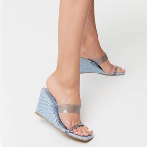 Square Toe Wedges